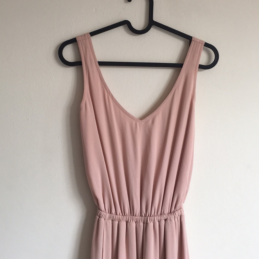 Show Me Your MuMu, Blush Bridesmaid Dress.